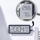 NARA - Digitale Wandklok met LED Display