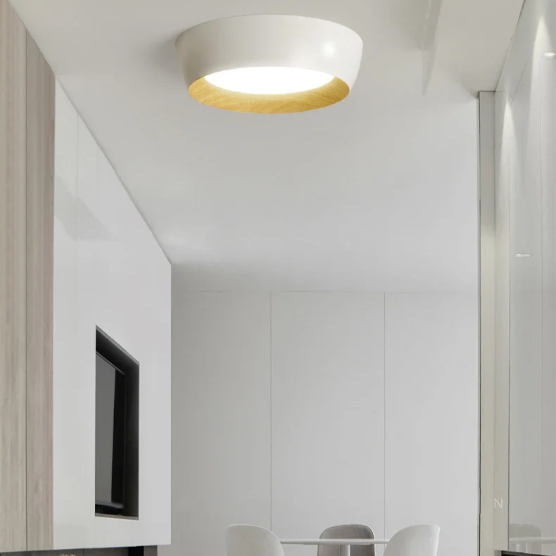 Maison – Minimalistische Plafondlamp met Houtaccent
