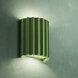 Nara – Minimalistische Wandlamp met Verticale Ribbelstructuur