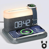 Nara – Lumicharge Draadloze Oplader met Nachtlamp & Alarmfunctie