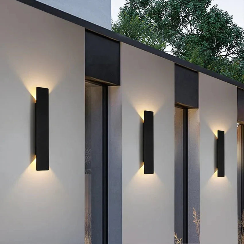 Triglow – Strakke Buitenwandlamp in Aluminium