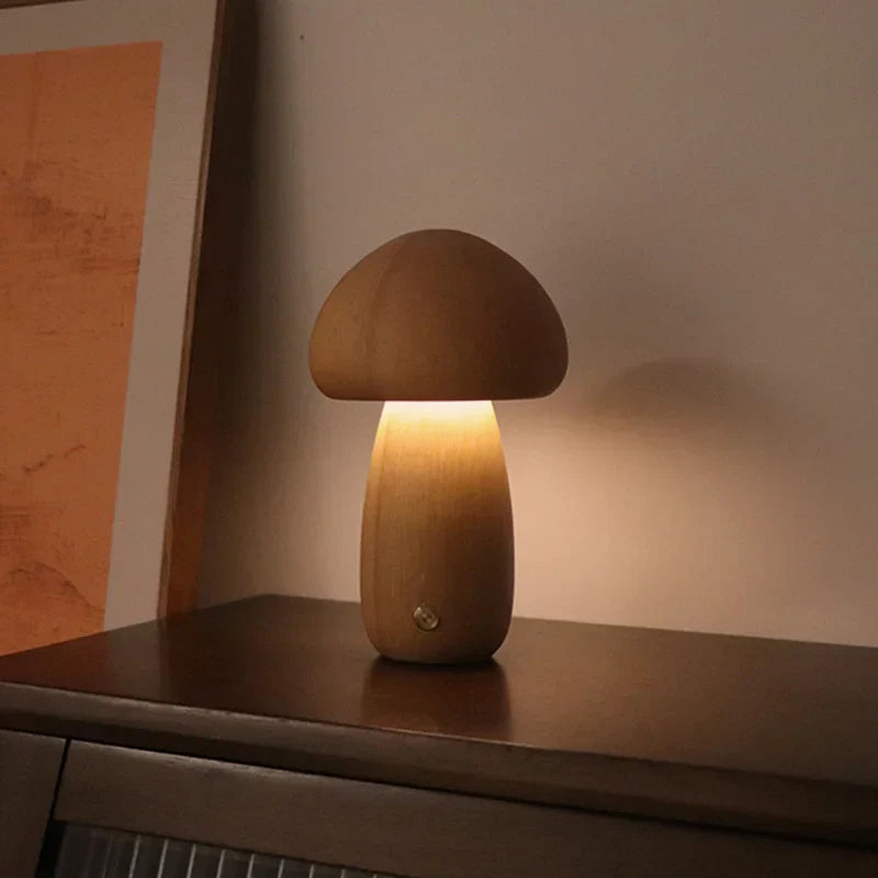 Nara – MushLume Paddenstoel Nachtlamp met Touchbediening
