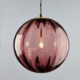 Nara – Glazen Bol Hanglamp met Warme, Diffuse Verlichting