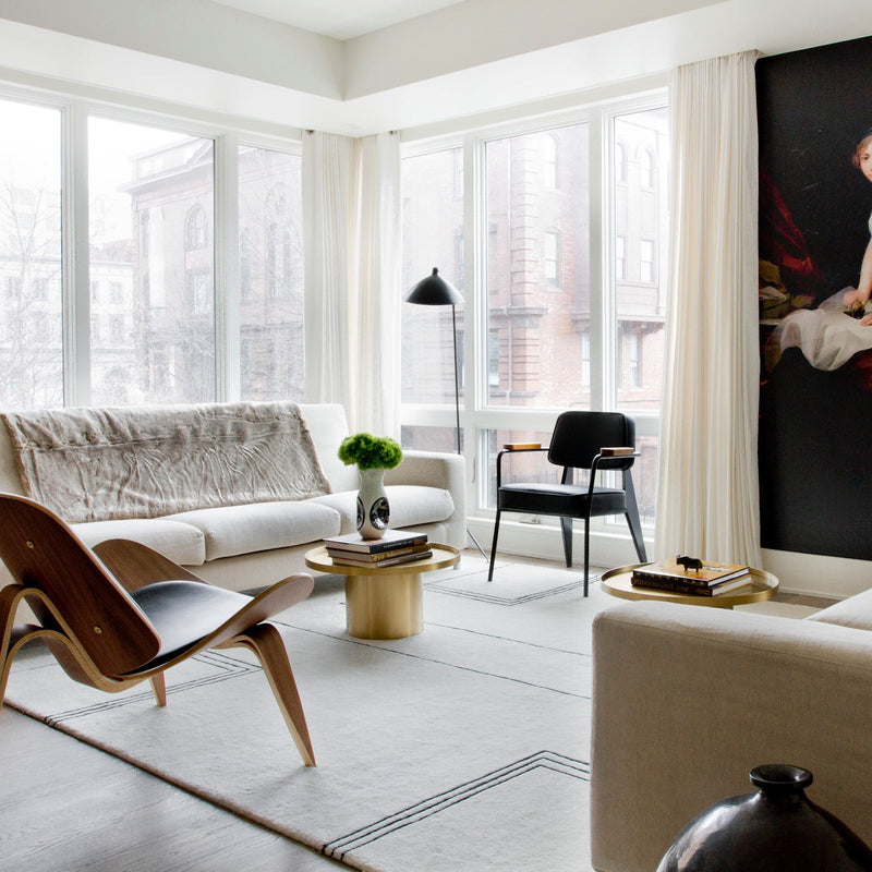 Mouille Triarm – Sculpturale Designvloerlamp met Dynamisch Karakter