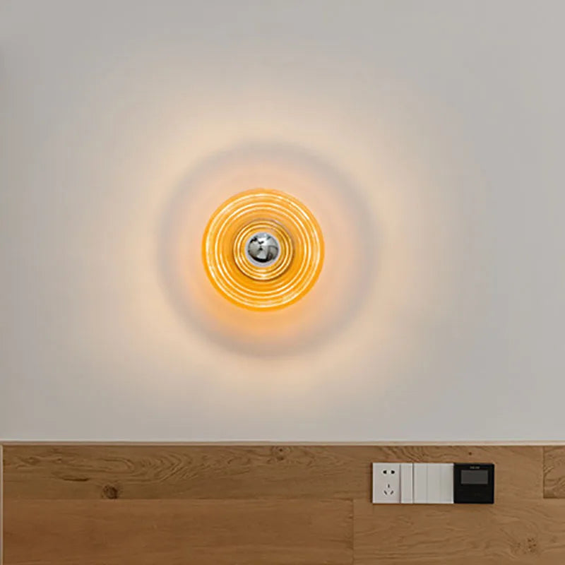 Vintage Glass – LED Wandlamp met nostalgische flair
