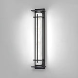 Moderne Vierkante LED Buitenwandlamp