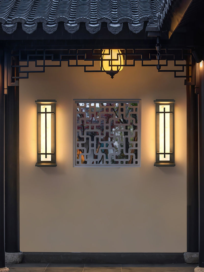 Moderne Vierkante LED Buitenwandlamp