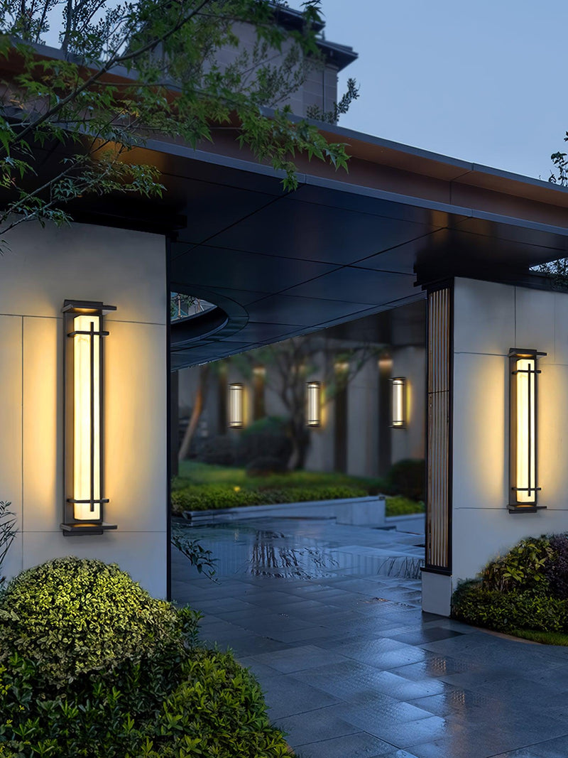 Moderne Vierkante LED Buitenwandlamp