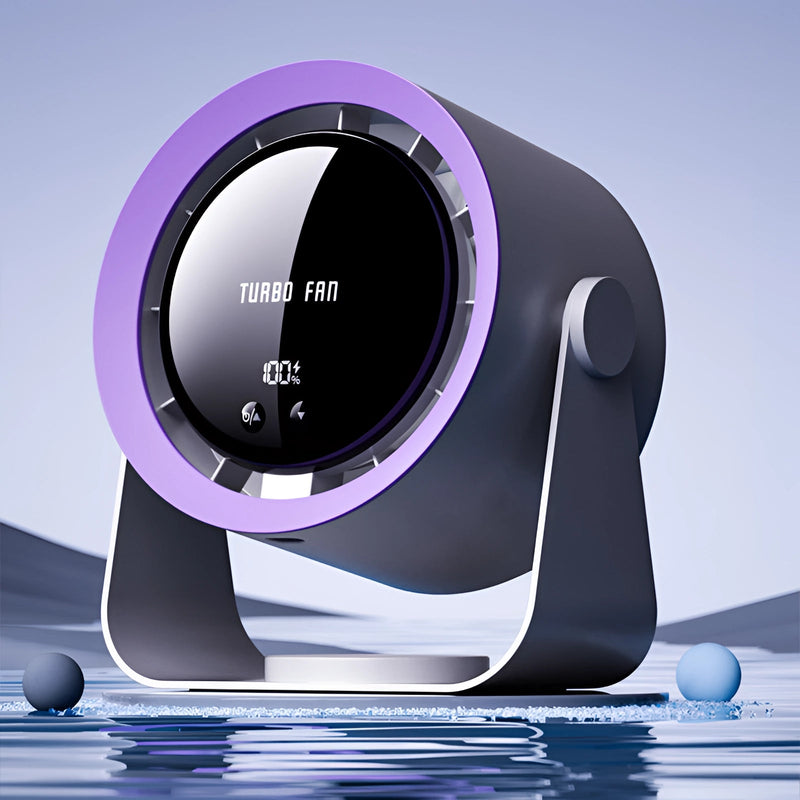 Bladeloze Turbo – Ventilator met LED-display
