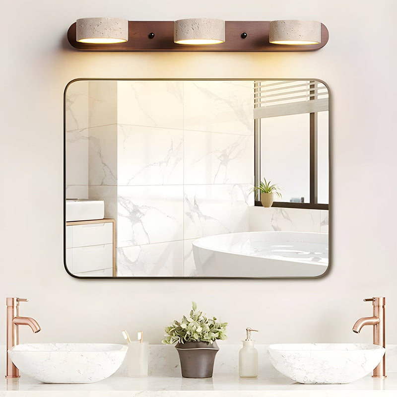 Travertine Duo – Licht in Lijn en Natuur