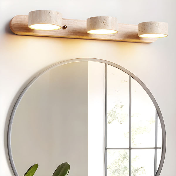 Travertine Duo – Licht in Lijn en Natuur