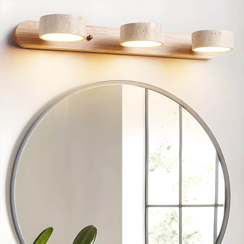 Travertine Duo – Licht in Lijn en Natuur