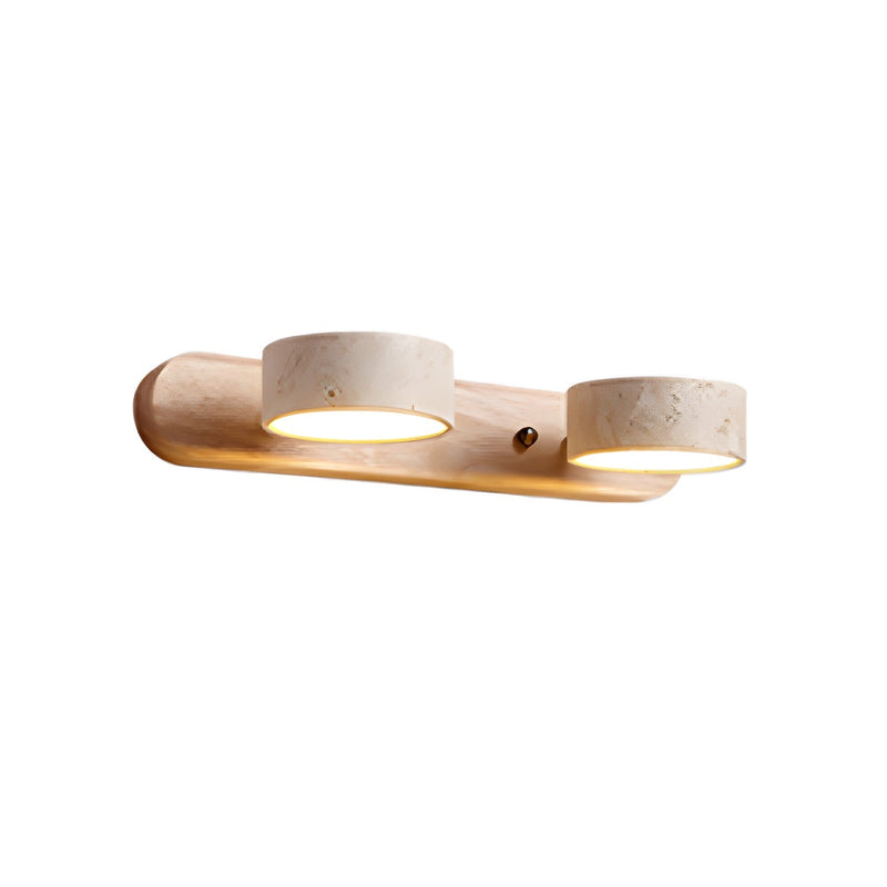 Travertine Duo – Licht in Lijn en Natuur