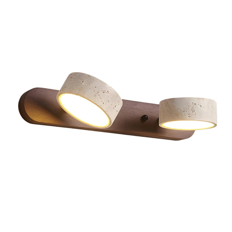 Travertine Duo – Licht in Lijn en Natuur