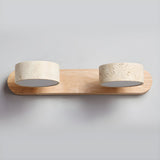 Travertine Duo – Licht in Lijn en Natuur