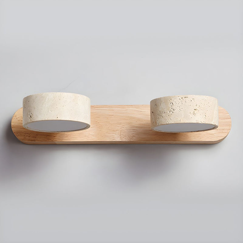 Travertine Duo – Licht in Lijn en Natuur