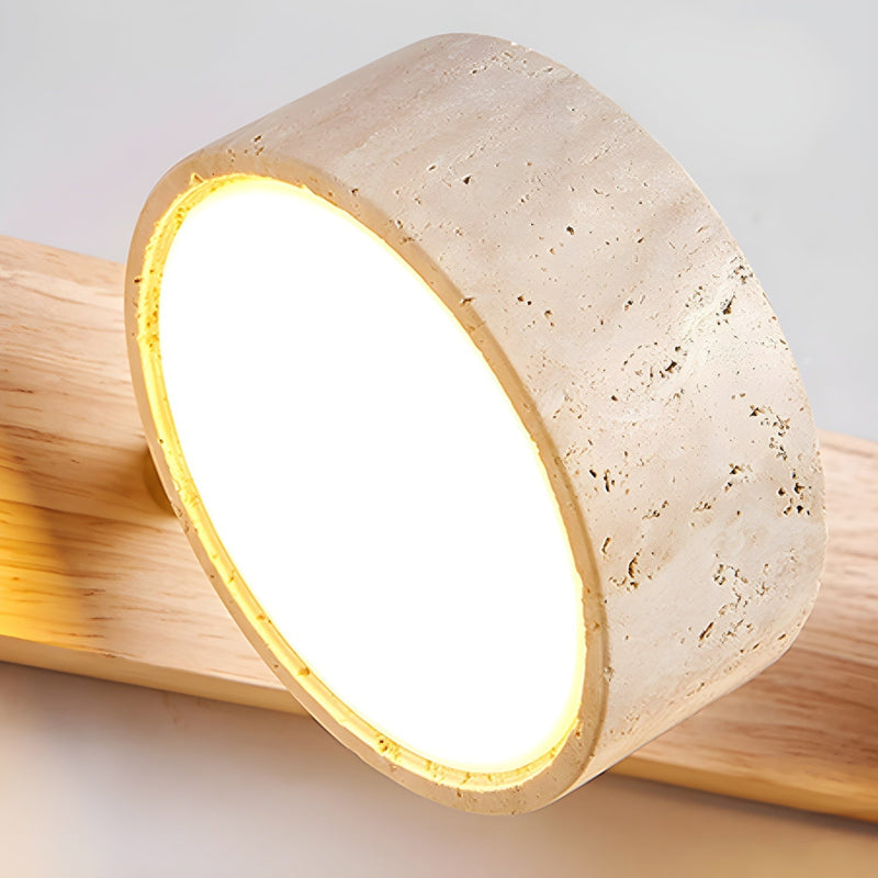 Travertine Duo – Licht in Lijn en Natuur