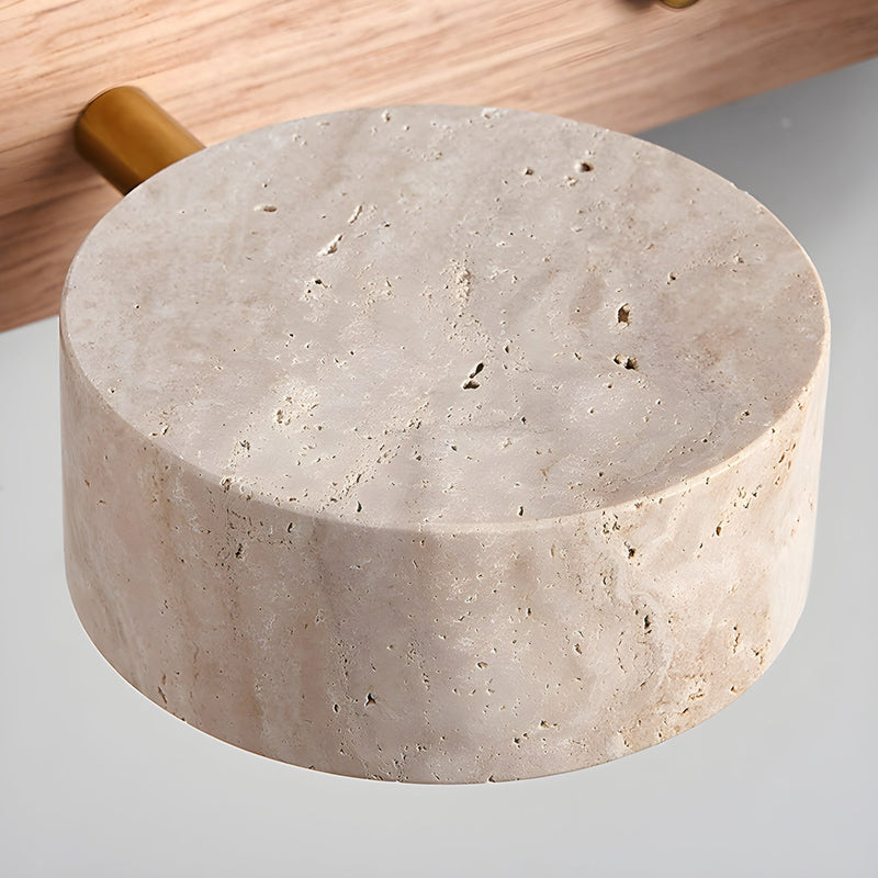 Travertine Duo – Licht in Lijn en Natuur