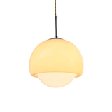 Bauhaus Glazen Hanglamp – Scandinavische Klasse en Artistieke Uitstraling