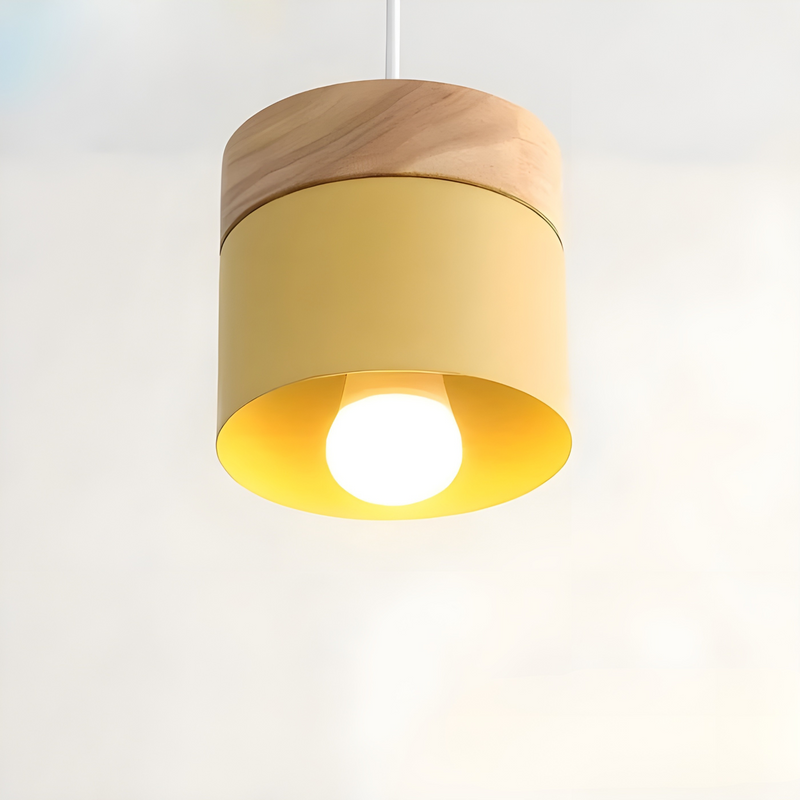 LoftCharm Light – Houten Hanglamp met Scandinavische Uitstraling