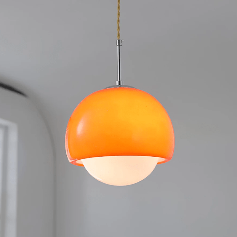 Bauhaus Glazen Hanglamp – Scandinavische Klasse en Artistieke Uitstraling
