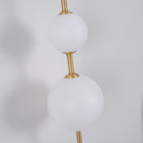 GlobeGlow – Verticale wandlamp met glazen bollen in modern design