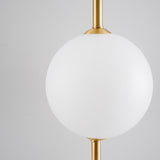 GlobeGlow – Verticale wandlamp met glazen bollen in modern design