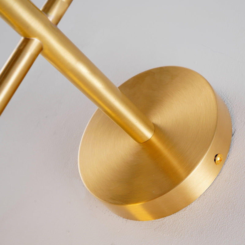 GlobeGlow – Verticale wandlamp met glazen bollen in modern design
