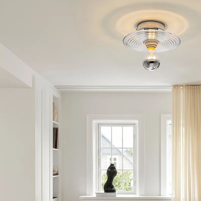 Vintage Glass – LED Wandlamp met nostalgische flair