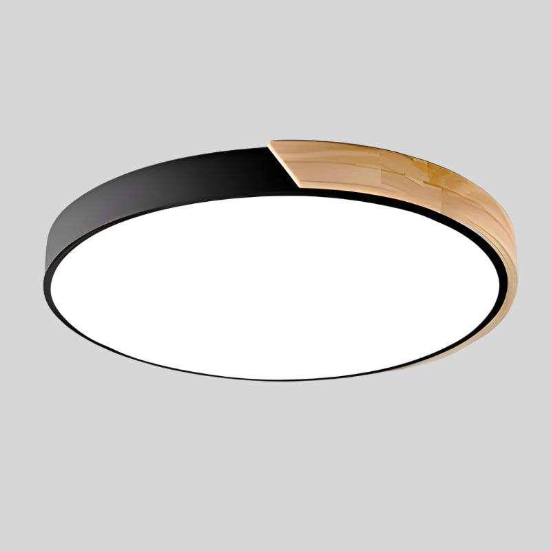 Nordic Wooden Macaron Plafondlamp