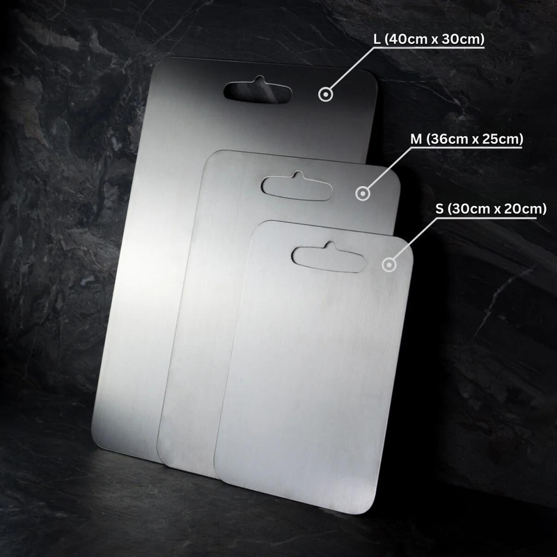 TitaniumBoard™ – Professionele snijplank van 100% medisch titanium