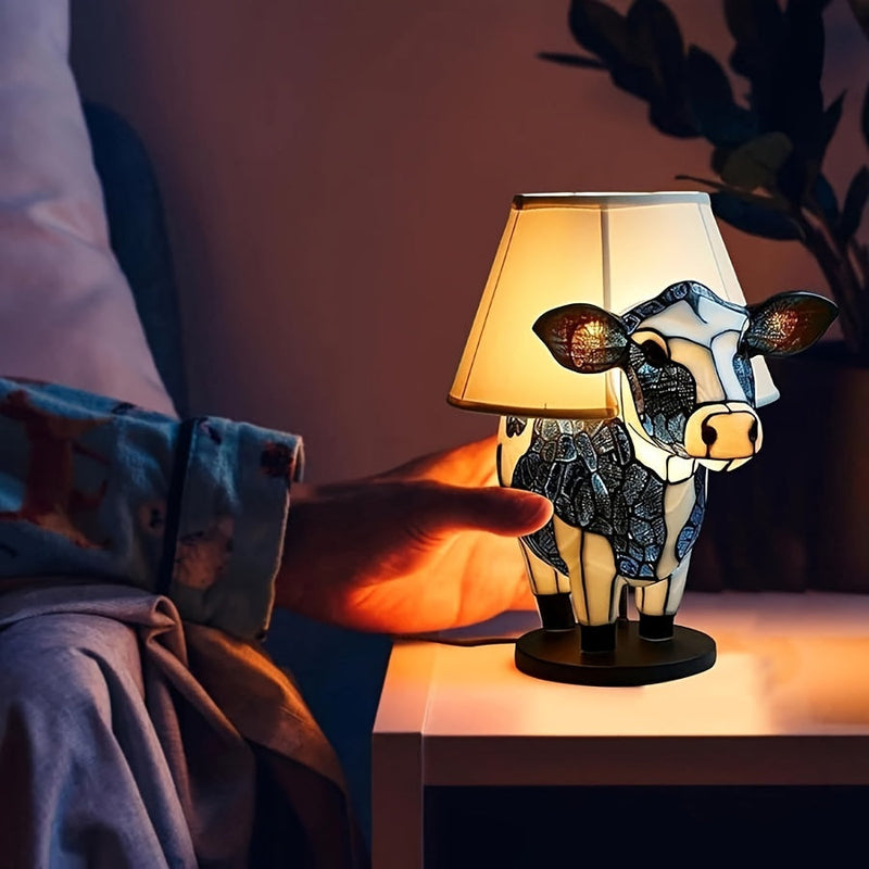 MilkyWay | Creatieve Koe Tafellamp - Uniek Nachtlampje voor Slaapkamers & Woonkamers