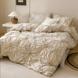 DiamondLuxe Beddengoedset met 3D Ruitpatroon
