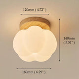 Pumpkin Flush – Plafondlamp met speels karakter