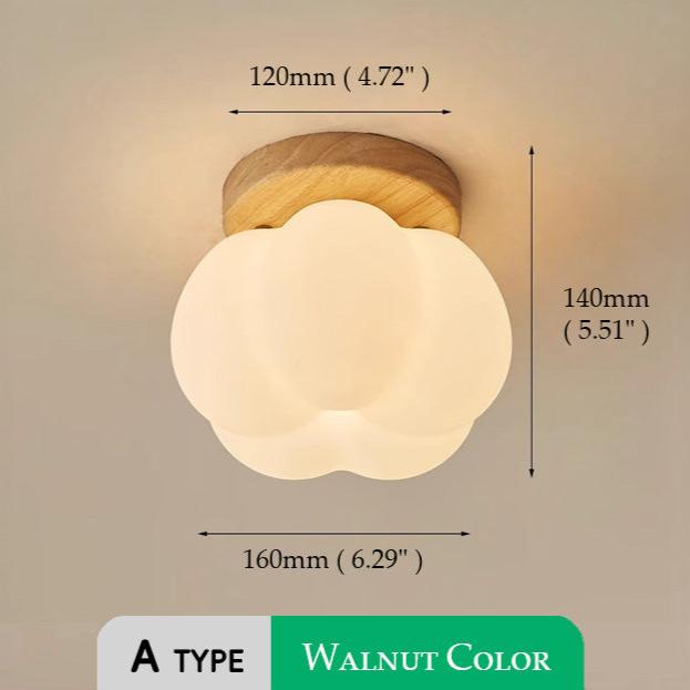 Pumpkin Flush – Plafondlamp met speels karakter