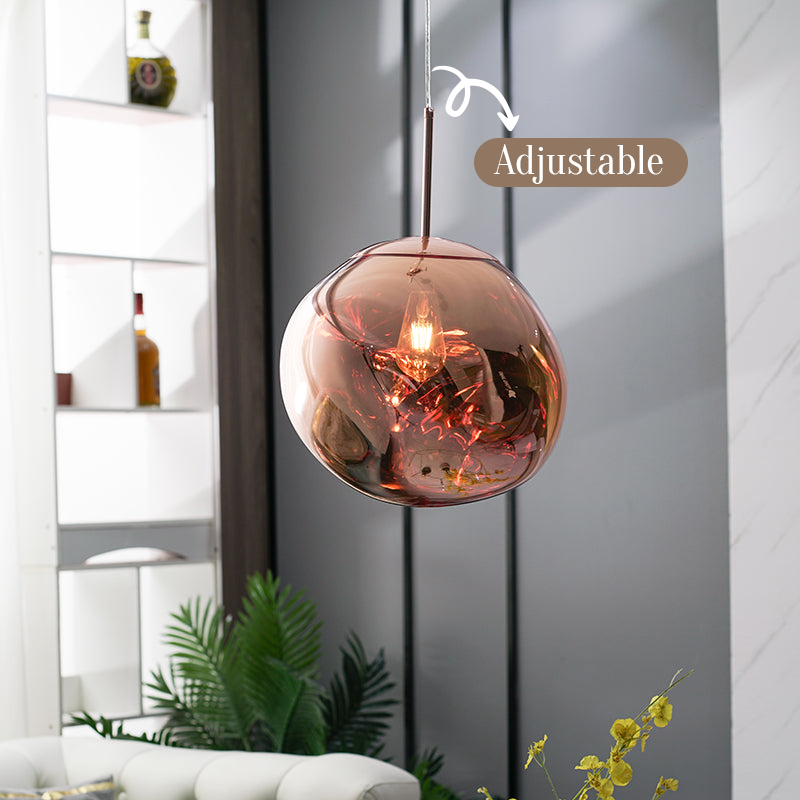 Nara – Bolvormige Hanglamp met Semi-Transparante Gloed