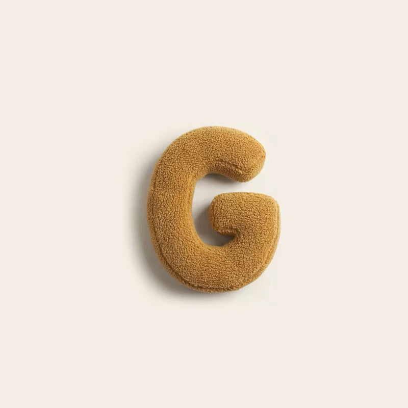 Alfabet Sofa Kussen – Speelse Typografie met Stijl