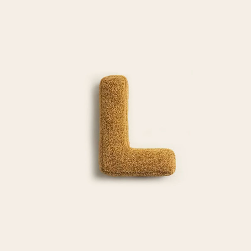 Alfabet Sofa Kussen – Speelse Typografie met Stijl