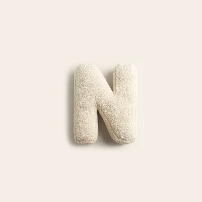 Alfabet Sofa Kussen – Speelse Typografie met Stijl