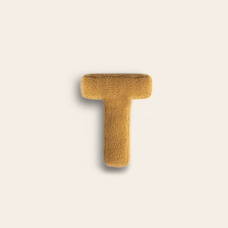 Alfabet Sofa Kussen – Speelse Typografie met Stijl