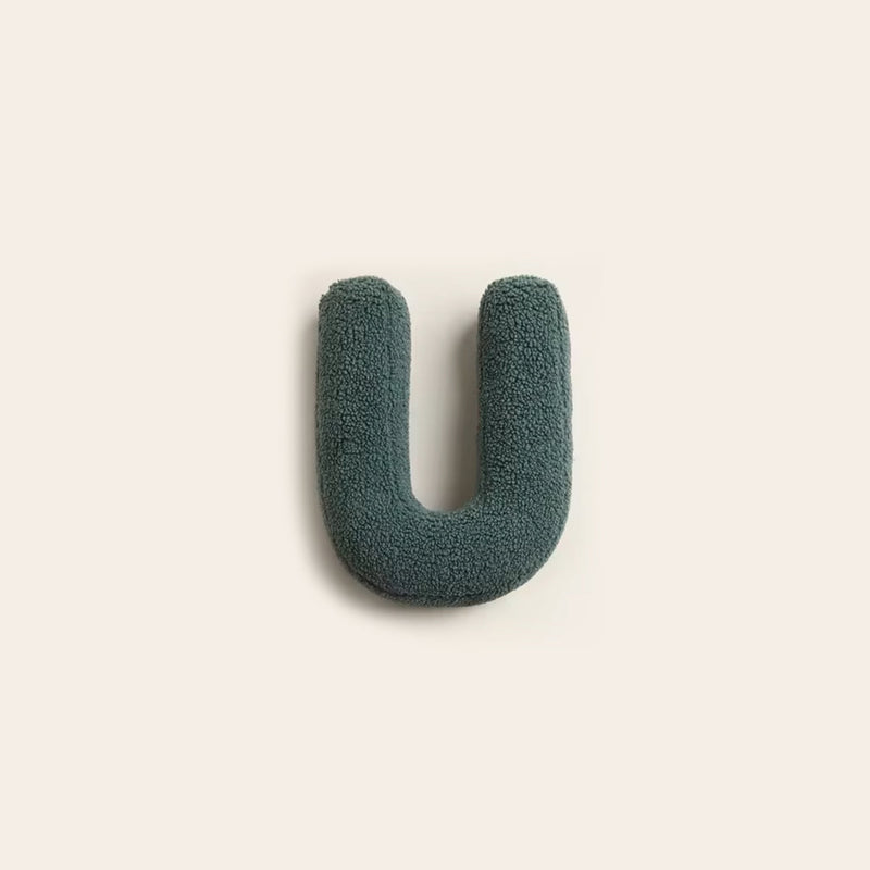 Alfabet Sofa Kussen – Speelse Typografie met Stijl