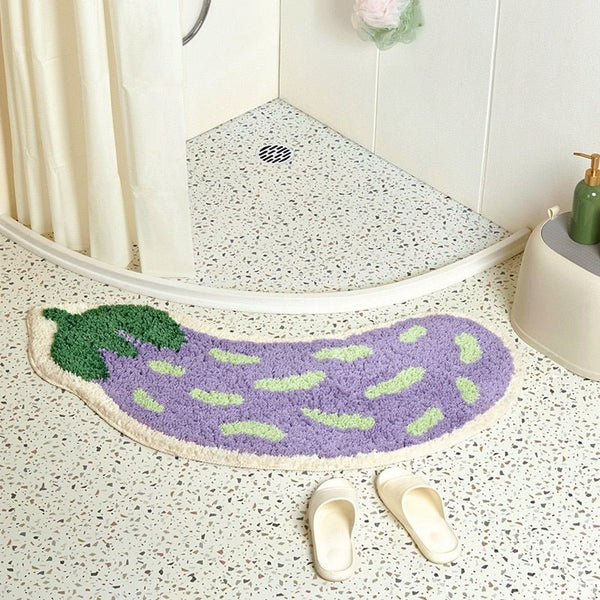 Nara – Anti-Slip Badmat met Speels Fruitdesign