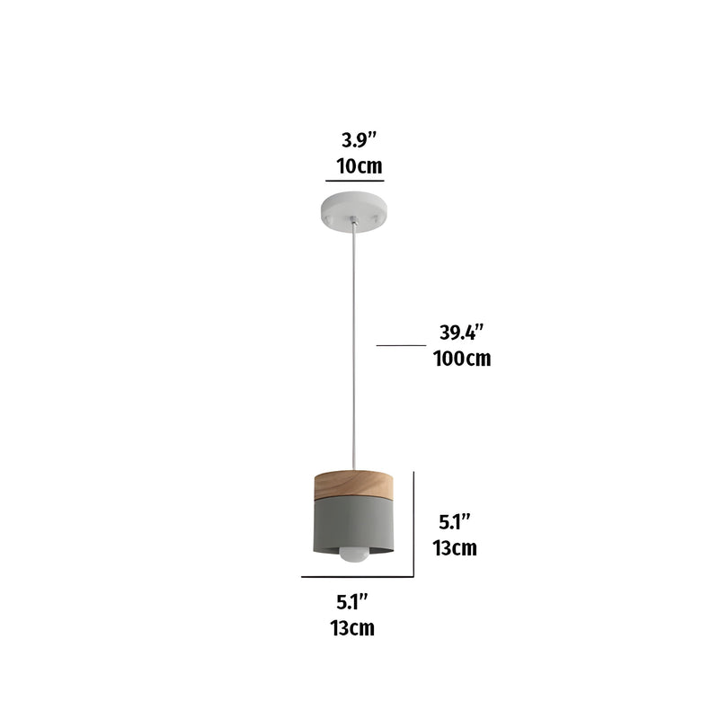 LoftCharm Light – Houten Hanglamp met Scandinavische Uitstraling