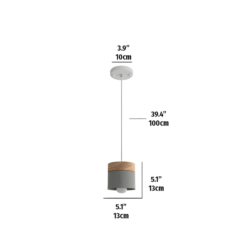 LoftCharm Light – Houten Hanglamp met Scandinavische Uitstraling