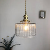 Vintage Crystal – Hanglamp in cilindervorm van glas