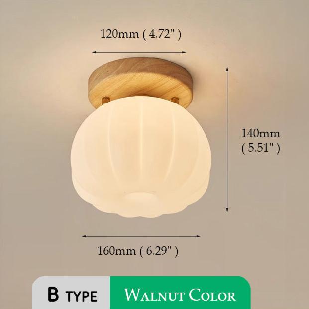 Pumpkin Flush – Plafondlamp met speels karakter