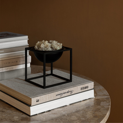 Nara – Minimalistische Kubusvormige Decoratieschaal van Staale