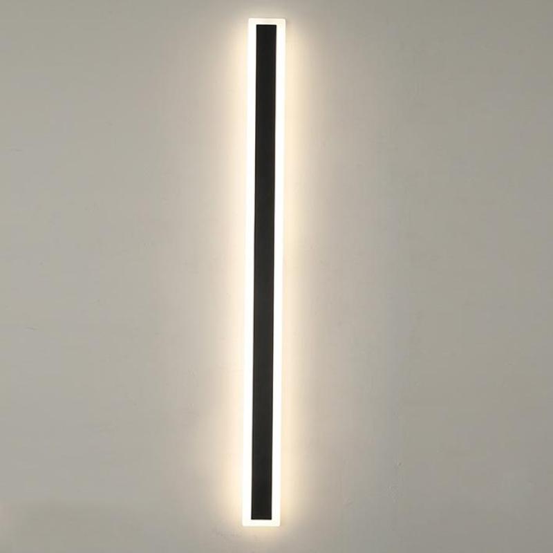 Nara – Minimalistische Buitenlamp met Strakke LED-lijn