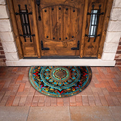 Nara – SacredCircle Deurmat met Mandala Design