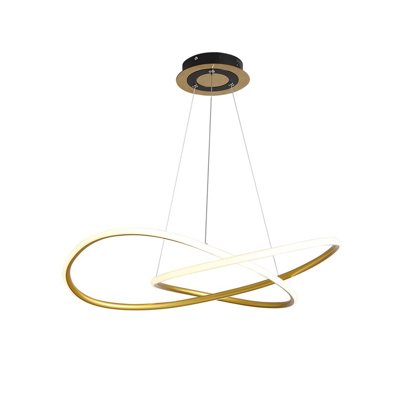 Gold Circle Hanglamp - LED Plafondlamp